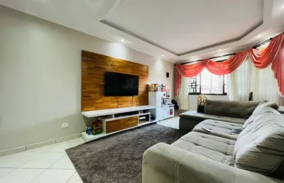 Sobrado com 3 dormitórios à venda, 194 m² por r$ 600.000,00 - jardim santo alberto - santo andré/sp
