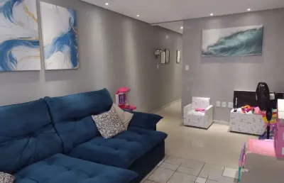 Sobrado com 3 dormitórios à venda, 157 m² por r$ 610.000,00 - jardim santo alberto - santo andré/sp