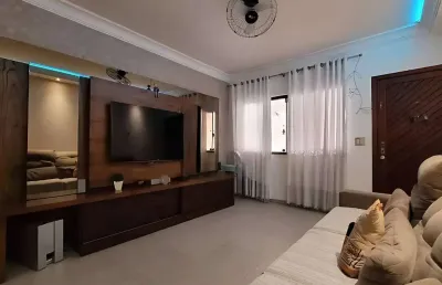 Sobrado com 4 dormitórios, 224 m² - venda por r$ 1.070.000,00 ou aluguel por r$ 6.000,00/mês - parque das nações - santo andré/sp