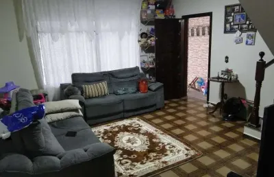 Sobrado com 3 dormitórios à venda, 180 m² por r$ 680.000,00 - parque marajoara - santo andré/sp