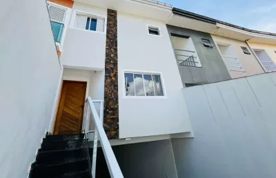 Sobrado à venda, 134 m² por r$ 549.000,00 - parque das nações - santo andré/sp