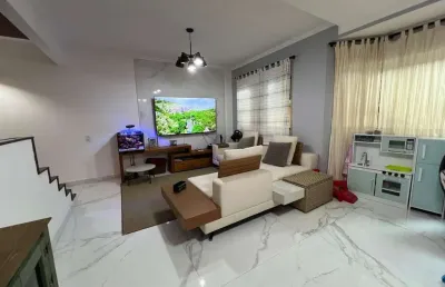 Sobrado com 3 dormitórios à venda, 260 m² por r$ 1.250.000,00 - vila scarpelli - santo andré/sp