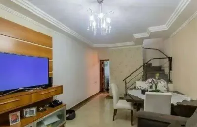 Sobrado com 2 dormitórios à venda, 148 m² por r$ 677.000,00 - vila alzira - santo andré/sp