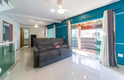 Sobrado com 03 dormitórios à venda, 164 m² na vila linda - santo andré/sp