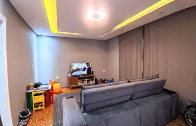Sobrado com 3 dormitórios à venda, 240 m² por r$ 650.000,00 - vila tibiriçá - santo andré/sp