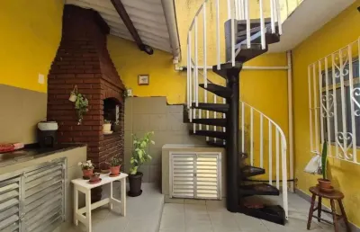 Casa com 3 dormitórios à venda, 153 m² no bairro parque joão ramalho - santo andré/sp