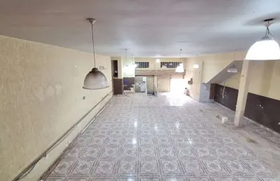 Salão para alugar, 253 m² por r$ 5.800,00/mês - parque das nações - santo andré/sp