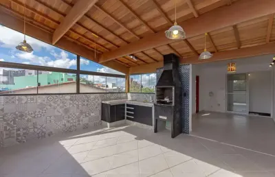 Cobertura sem condomínio semi-mobiliada com 112m² de área útil