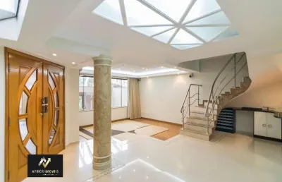 Sobrado com 3 dormitórios para alugar, 240 m² no jardim - santo andré/sp