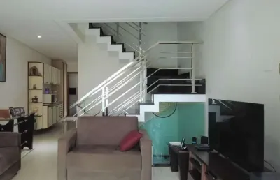 Sobrado com 3 dormitórios à venda, 153 m² por r$ 900.000,00 - vila assunção - santo andré/sp