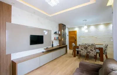 Cobertura à venda com 140m², 2 quartos e 2 vagas na vila humaita, santo andré