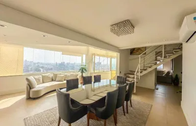 Cobertura com 4 dormitórios à venda, 227 m² no centro - santo andré/sp