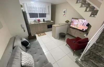 Cobertura com 2 dormitórios à venda, 52 m² por r$ 508.000,00 - vila pires - santo andré/sp