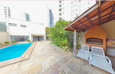 Sobrado, 380 m² - venda por r$ 5.000.000,00 ou aluguel por r$ 15.002,00/mês - campo belo - são paulo/sp