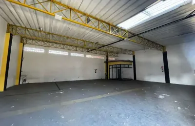 Galpão para alugar, 120 m² por r$ 5.000,00/mês - centro - santo andré/sp