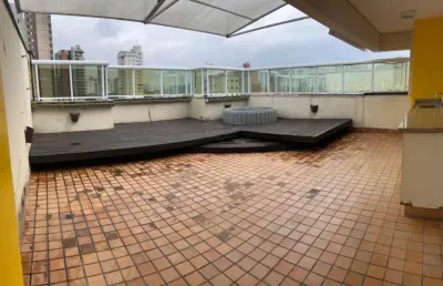Apartamento cobertura com 3 dormitórios à venda e locação, 250m² no bairro jardim - santo andré/sp
