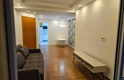 Apartamento mobiliado com 3 dormitórios para locação, 97m² na vila bastos - santo andré/sp