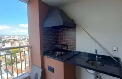 Apartamento com 2 dormitórios para locação, 60m² na vila alzira - santo andré
