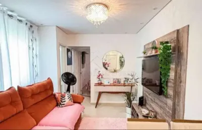 Apartamento com 02 dormitórios para locação , 53 m² no bairro vila camilópolis santo andré/sp
