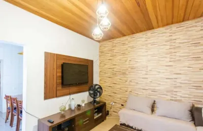 Casa á venda com 02 dormitórios e 02 vagas no jardim utinga, santo andré/sp