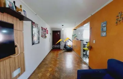 Apartamento com 2 dormitórios à venda, 56 m² por r$ 185.000,00 - conjunto residencial josé bonifácio - são paulo/sp