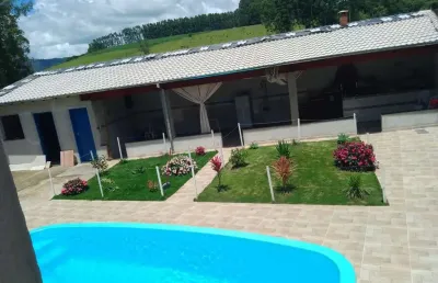 Chácara escriturada com 3 dormitórios à venda, 700 m² por r$ 450.000 - são josé do pantano - pouso alegre/mg