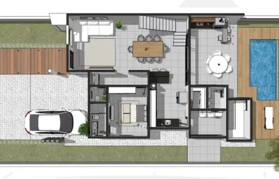 Casa com 4 dormitórios à venda, 261 m² por r$ 2.000.000,00 - las palmas - pouso alegre/mg