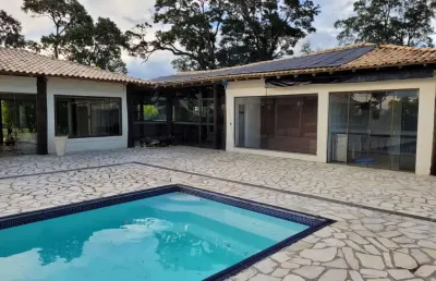 Chácara com 3 dormitórios à venda, 25403 m² por r$ 3.200.000,00 - algodão - pouso alegre/mg
