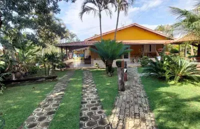 Chácara com 8 dormitórios à venda, 4000 m² por r$ 2.500.000,00 - caiçara - pouso alegre/mg
