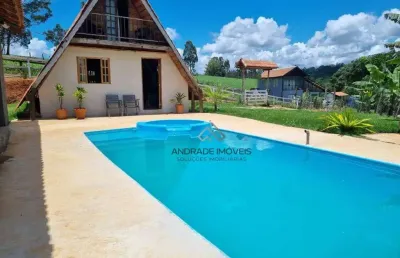 Chácara com 1 dormitório à venda, 580 m² por r$ 330.000,00 - lagoa vermelha - pouso alegre/mg