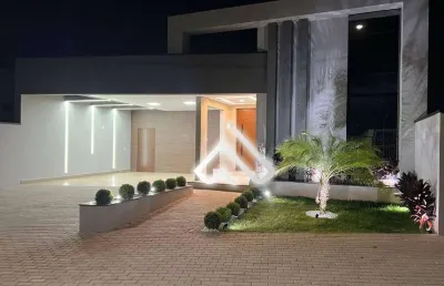 Casa com 3 dormitórios à venda, 250 m² por r$ 1.980.000 - las palmas - pouso alegre/mg
