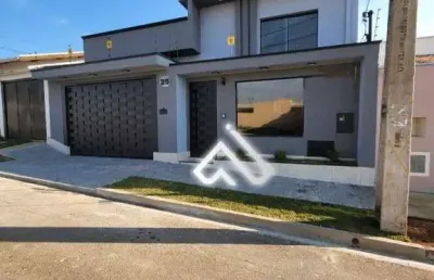 Casa maravilhosa  com 3 dormitórios à venda, 127 m² por r$ 680.000 - parque real - pouso alegre/mg