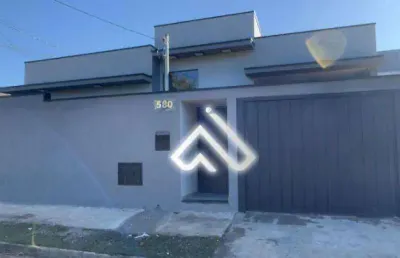 Casa com 3 dormitórios à venda, 100 m² por r$ 450.000 - parque real - pouso alegre/mg