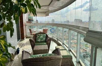Apartamento com 4 dormitórios à venda, 225 m² por r$ 3.500.000,00 - tatuapé - são paulo/sp