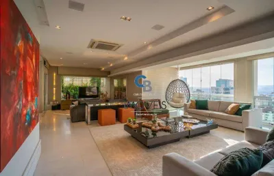 Cobertura à venda, 343 m² por r$ 8.700.000,00 - mooca - são paulo/sp