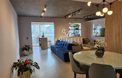 Apartamento com 3 dormitórios à venda, 115 m² por r$ 1.170.000,00 - vila valparaíso - santo andré/sp