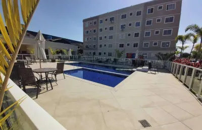 Apartamento para alugar em duque de caxias, jardim primavera, com 2 quartos, com 43.2 m²