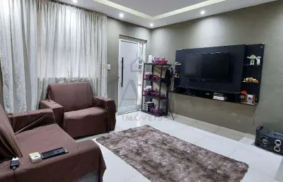 Casa à venda em duque de caxias, olavo bilac, com 3 quartos, com 60 m²