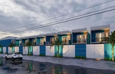 Casa à venda em magé, leque azul (praia de mauá), com 2 quartos, com 73.5 m², residencial leque azul