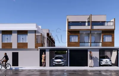 Casa à venda em duque de caxias, itatiaia, com 3 quartos, com 110 m², condomínio prof. josé aurino
