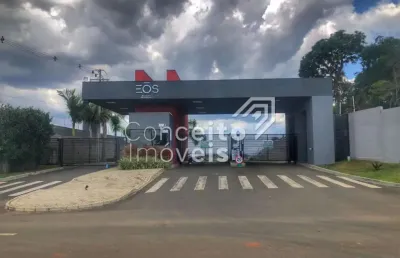Condomínio eos mirante residence - terreno frente lago