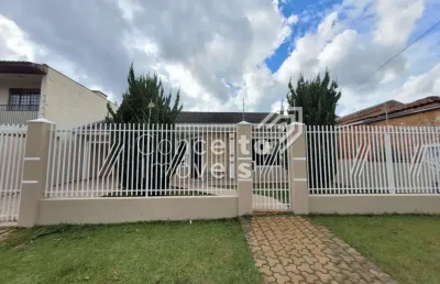 Residência semi mobiliada com amplo terreno - uvaranas
