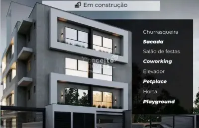 Apartamento com suíte e churrasqueira residencial topázio