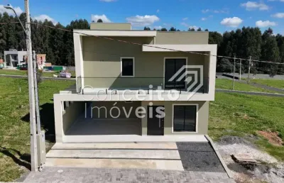 Casa em condomínio fechado com 3 quartos à venda no Colônia Dona LuÍza, Ponta Grossa 