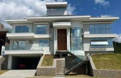 Casa com 4 dormitórios à venda, 520 m² por r$ 3.500.000,00 - pedra branca - palhoça/sc