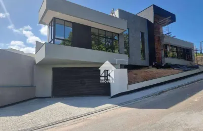 Casa com 3 dormitórios à venda, 312 m² por r$ 2.100.000,00 - pedra branca - palhoça/sc