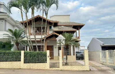 Casa com 4 dormitórios à venda, 226 m² por r$ 1.650.000 - pedra branca - palhoça/sc