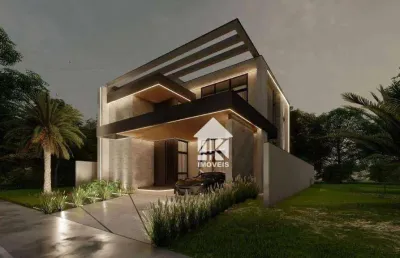 Casa com 4 dormitórios à venda, 301 m² por r$ 3.800.000 - pedra branca - palhoça/sc