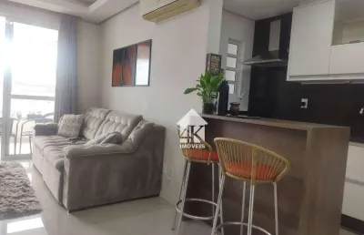 Apartamento com 2 dormitórios à venda, 86 m² por r$ 640.000 - praia comprida - são josé/sc