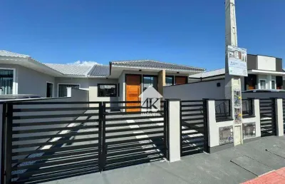 Casa com 2 dormitórios à venda, 50 m² por r$ 352.700 - bela vista - palhoça/sc